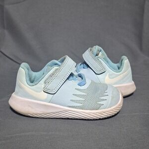 Nike Star Runner 2 TD Light Blue Toddler Shoes‎ 5C Sneakers 907256-404